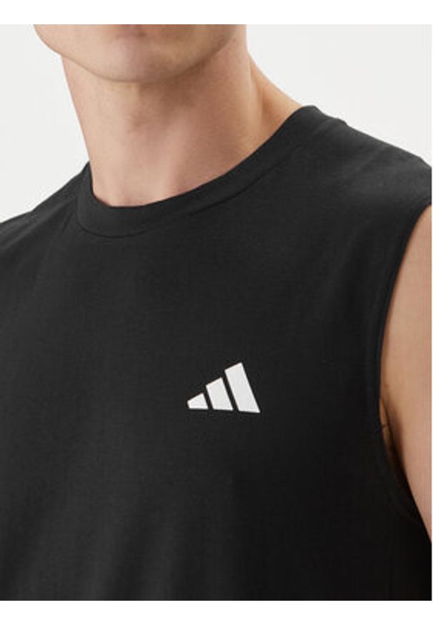 Adidas - adidas Koszulka techniczna Workout Essentials Feelready KA3523 Czarny Regular Fit. Kolor: czarny. Materiał: syntetyk, bawełna