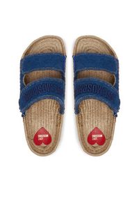 Love Moschino - LOVE MOSCHINO Espadryle JA28383G0MJO5700 Niebieski. Kolor: niebieski. Materiał: materiał #4