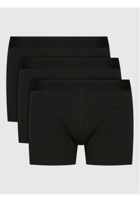 Jack & Jones - Jack&Jones Komplet 3 par bokserek Waistband 12127816 Czarny. Kolor: czarny. Materiał: bawełna