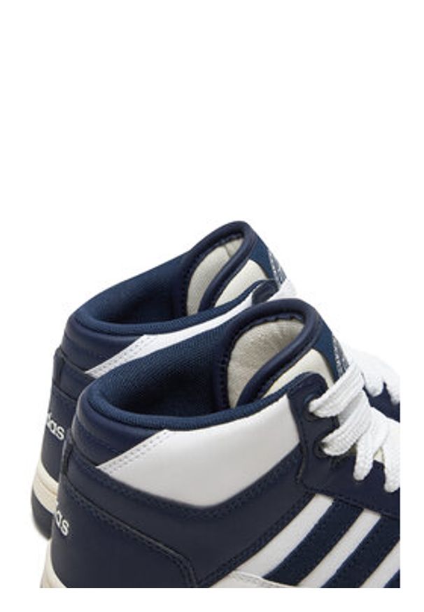 Adidas - adidas Sneakersy Rapid Court Mid JP5867 Granatowy. Kolor: niebieski. Materiał: skóra