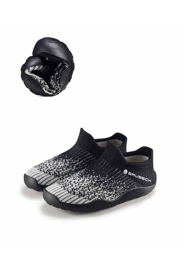 Buty minimalistyczne dziecięce ombre Brubeck Barefoot Merino. Kolor: czarny. Sport: turystyka piesza