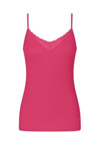 Triumph Koszulka piżamowa Aura Spotlight 10221405 Różowy Regular Fit. Kolor: różowy
