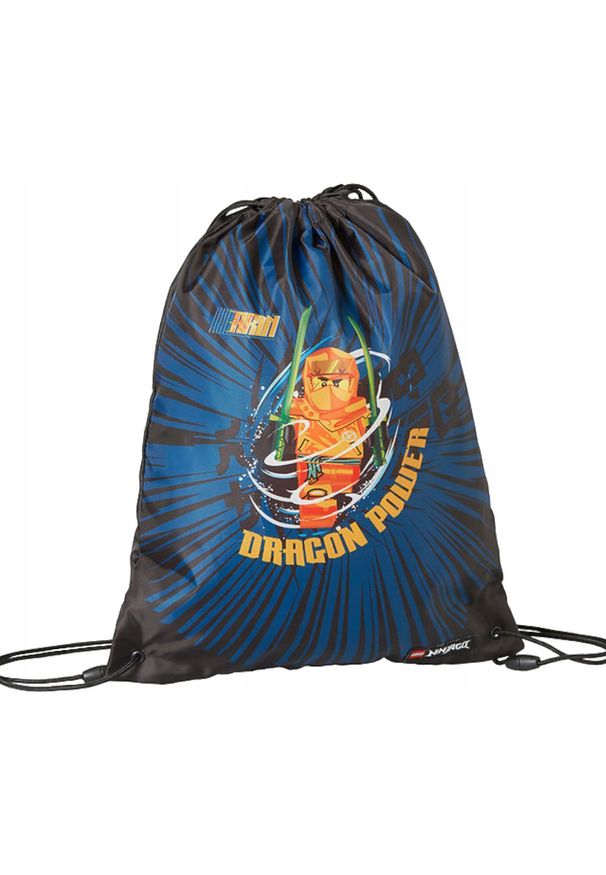 LEGO LEGO Ninjago Gymsack 10034-2404 Granatowe One size. Kolor: niebieski