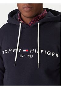 TOMMY HILFIGER - Tommy Hilfiger Bluza Core Logo MW0MW10752 Granatowy Regular Fit. Kolor: niebieski. Materiał: bawełna, syntetyk #6