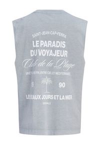 Jack & Jones Tank top Cassis 12295076 Niebieski jasny Regular Fit. Kolor: niebieski. Materiał: bawełna #3