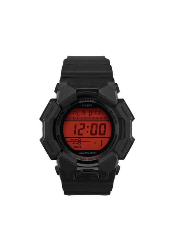 G-Shock Zegarek Digital GD-010BBR-1ER Czarny. Kolor: czarny