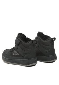 Kappa Sneakersy Shab Fur K 260991K Czarny. Kolor: czarny. Materiał: skóra