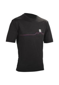 Koszulka rowerowa LEATT Jersey MTB Trail 1.0. Kolor: czarny. Materiał: jersey