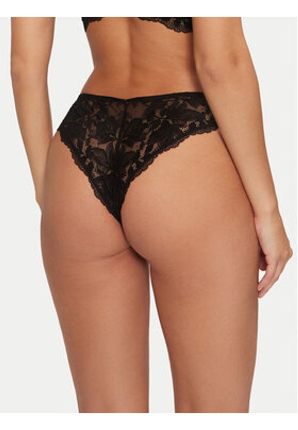 Emporio Armani Underwear Figi brazylijskie 164792 4F221 00020 Czarny. Kolor: czarny. Materiał: syntetyk