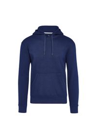 SG - Bluza Z Kapturem Unisex Dla Dorosłych Bez Metki. Typ kołnierza: kaptur. Kolor: niebieski