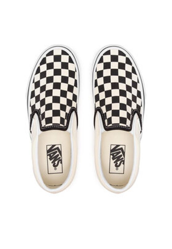 Vans Tenisówki Classic Slip-On P VN00018EBWW Biały. Zapięcie: bez zapięcia. Kolor: biały. Materiał: materiał