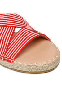 Jenny Fairy Espadryle WSS990-91 Czerwony. Kolor: czerwony. Materiał: materiał #4