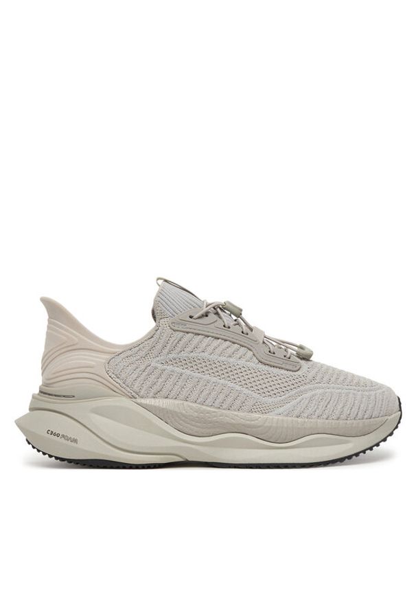 Clarks Sneakersy Pace Rise 26187372 Szary. Kolor: szary. Materiał: materiał