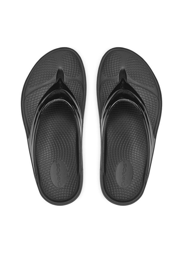 OOFOS - Japonki OOfos. Kolor: czarny