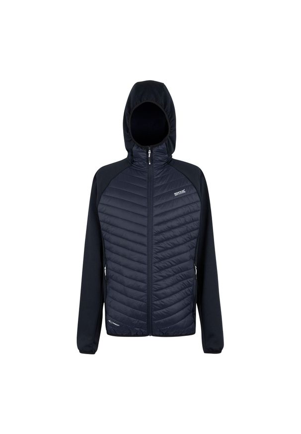 Regatta - Męska Kurtka Hybrydowa Andreson. Kolor: niebieski. Materiał: puch. Sport: turystyka piesza