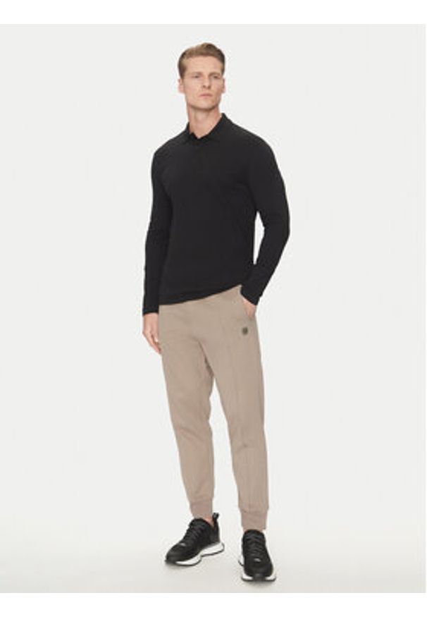 BOSS Spodnie dresowe Hadiko TL 50543434 Zielony Regular Fit. Kolor: zielony. Materiał: bawełna