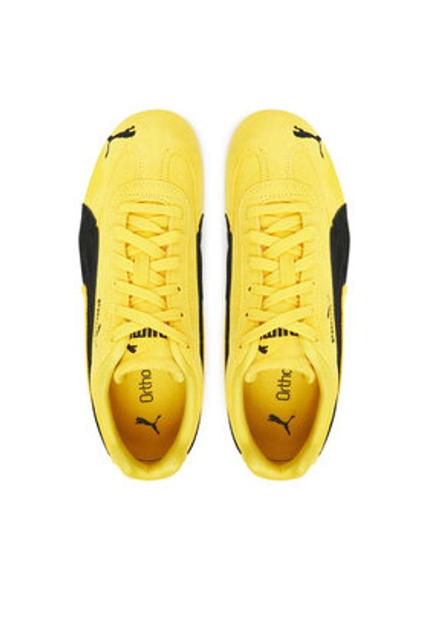 Puma Sneakersy Speedcat Og Jr 401698 15 Żółty. Kolor: żółty. Materiał: zamsz, skóra