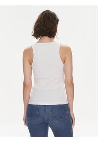 Max Mara Leisure Top Brusson 2416941038 Biały Slim Fit. Kolor: biały. Materiał: bawełna #4