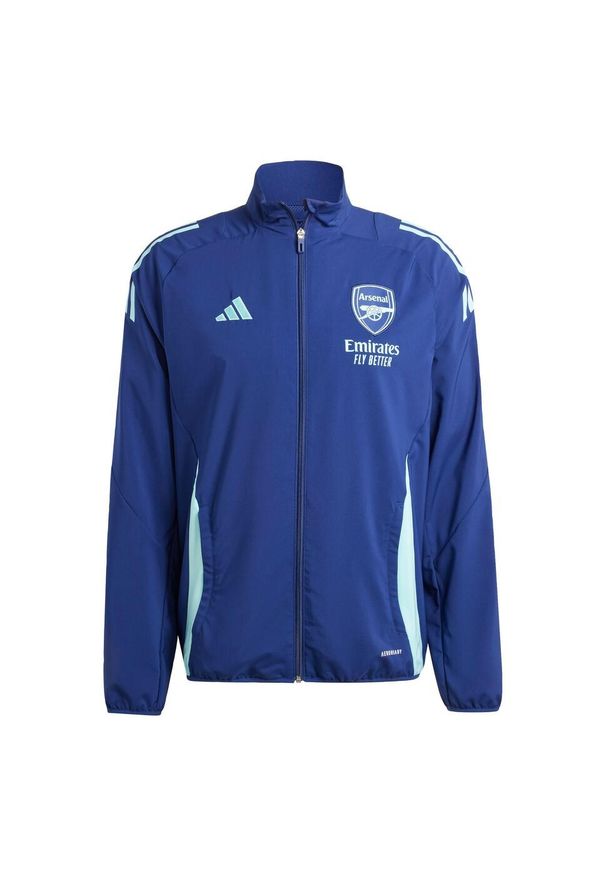 Adidas - Bluza Arsenal Tiro 24 Presentation. Kolor: niebieski. Materiał: materiał