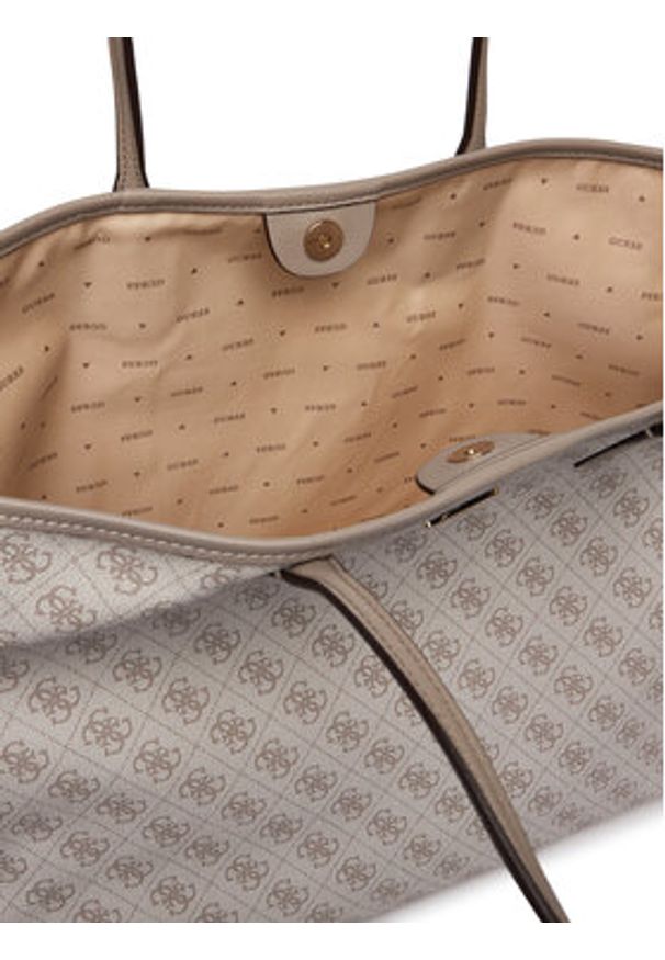 Guess Torebka Victtoria HWESG9 51429 Beżowy. Kolor: beżowy. Materiał: skórzane