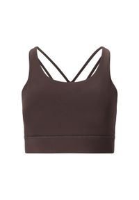 Biustonosz dla kobiet Athlecia Lavigne. Kolor: czarny, brązowy, beżowy, wielokolorowy. Sport: fitness #1