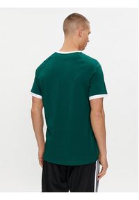 Adidas - adidas T-Shirt adicolor Classics 3-Stripes IM9387 Zielony Slim Fit. Kolor: zielony. Materiał: bawełna #4
