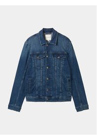 Tom Tailor Kurtka jeansowa 1040165 Granatowy Regular Fit. Kolor: niebieski. Materiał: bawełna #5