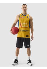 4f - 4F Koszulka meczowa replika domowa z sezonu 2023/24 męska 4F x Arka Gdynia - multikolor M. Kolor: wielokolorowy. Materiał: dzianina