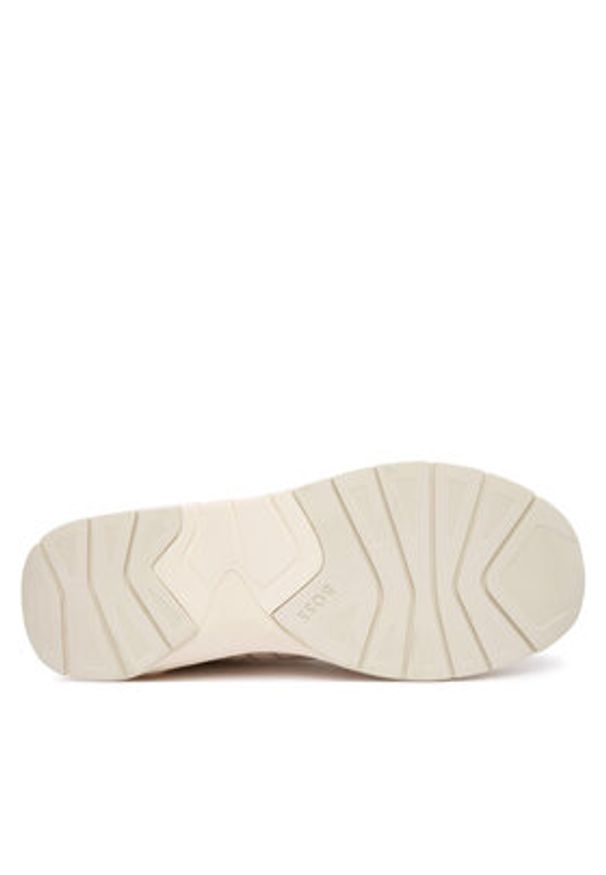 BOSS Sneakersy Skylar 50557763 Biały. Kolor: biały. Materiał: skóra
