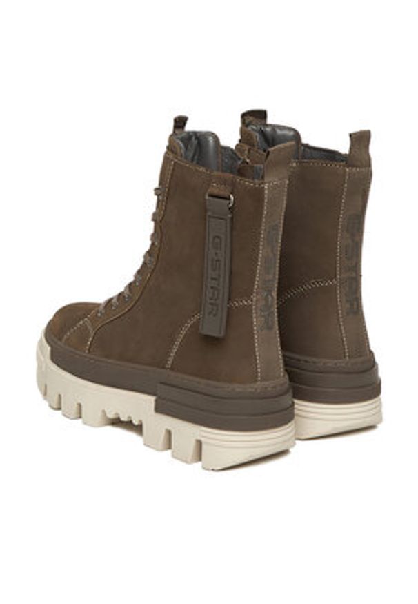 G-Star RAW - G-Star Raw Trzewiki CEO-WI16-PATTRICK-01 Zielony. Kolor: zielony. Materiał: skóra, nubuk