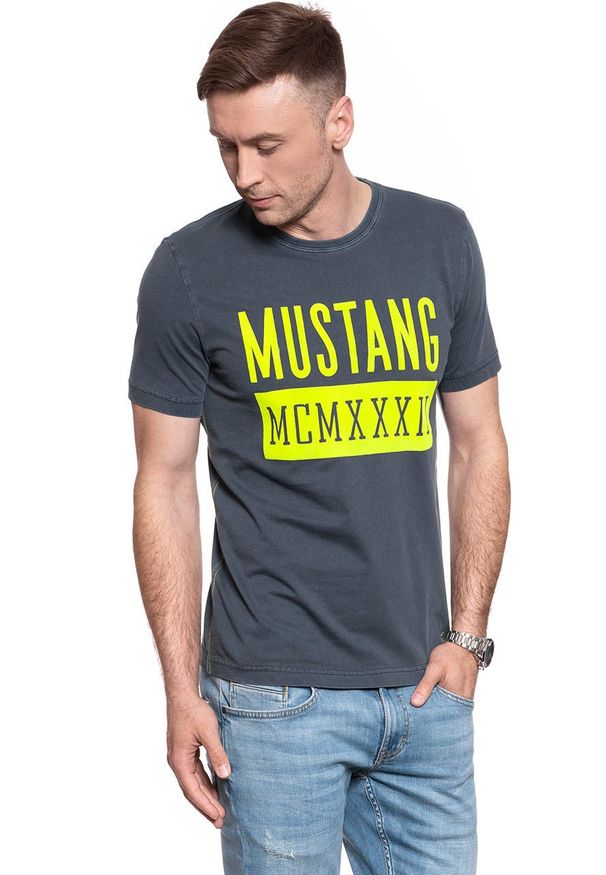 Mustang - MUSTANG Alex C Print 1009008 4085. Wzór: nadruk