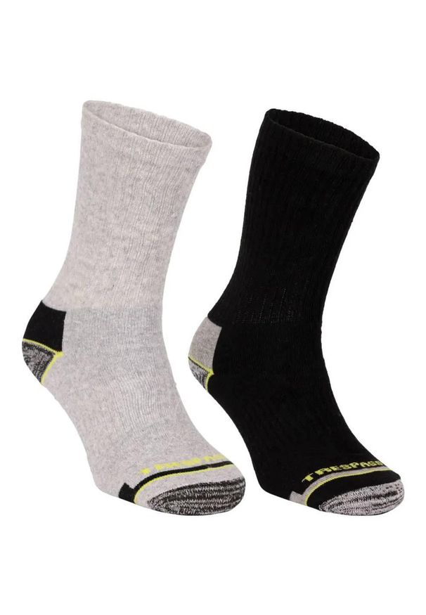 TRESPASS - Skarpety Unisex Dla Dorosłych (zestaw 5 Sztuk). Kolor: wielokolorowy, szary, czarny. Sport: turystyka piesza