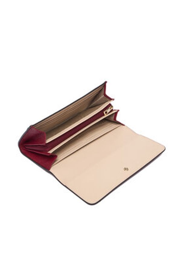 Furla Portfel Camelia WP00317 HSF000 CN CGQ00 Bordowy. Kolor: czerwony. Materiał: skóra