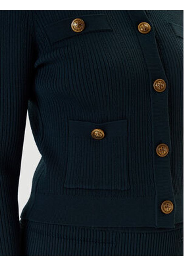 Guess Kardigan W5YR09 Z0130 Zielony Regular Fit. Kolor: zielony. Materiał: syntetyk