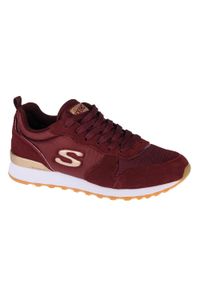 skechers - Buty do chodzenia damskie, Skechers OG 85. Kolor: czerwony, brązowy, różowy, wielokolorowy. Materiał: syntetyk, tkanina, materiał. Model: Skechers Sport. Sport: turystyka piesza