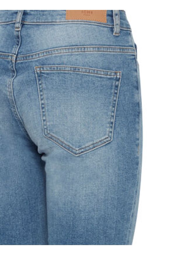 ICHI Jeansy 20110968 Niebieski Slim Fit. Kolor: niebieski
