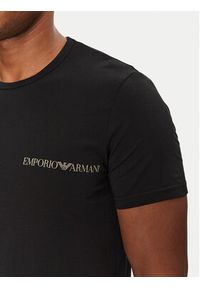 Emporio Armani Underwear Komplet 2 t-shirtów EM000391 AF10779 MC005 Czarny Regular Fit. Kolor: czarny. Materiał: bawełna