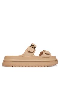 Steve Madden Klapki Bigschmona 11003858 Beżowy. Kolor: beżowy. Materiał: skóra #1
