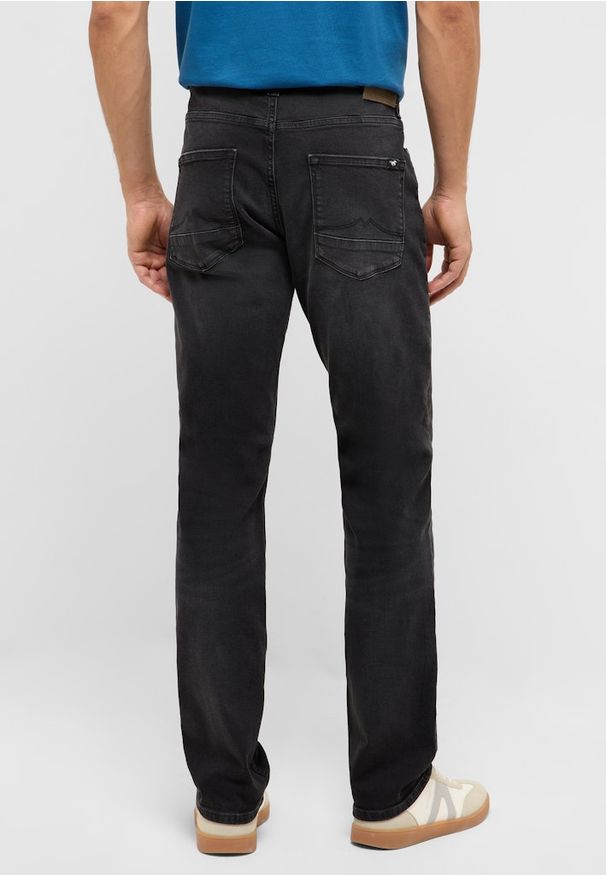 Męskie Spodnie Jeansowe Mustang Style Vegas Slim Denim Black 1017421 4000 803