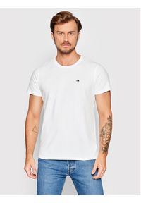 Tommy Jeans Komplet 2 t-shirtów DM0DM15381 Biały Slim Fit. Kolor: biały. Materiał: bawełna #3