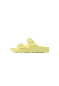 Klapki damskie Birkenstock Arizona Eva. Kolor: żółty. Materiał: syntetyk, materiał