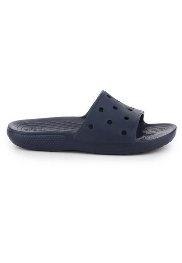 Klapki męskie Crocs Classic Slide. Zapięcie: bez zapięcia. Kolor: szary. Materiał: syntetyk, materiał. Sezon: lato