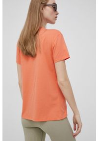 Levi's® - Levi's t-shirt bawełniany kolor pomarańczowy 17369.1839-Reds. Okazja: na spotkanie biznesowe. Kolor: pomarańczowy. Materiał: bawełna. Wzór: nadruk. Styl: biznesowy #4