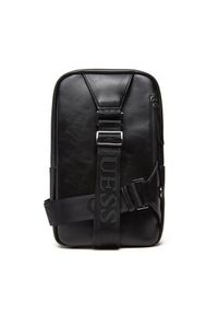 Guess Saszetka nerka HMBOCA P5326 Czarny. Kolor: czarny. Materiał: skóra #4