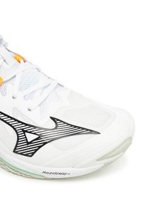 Mizuno Buty halowe Wave Lightning Z8 Mid V1GA2405 Biały. Kolor: biały. Materiał: skóra. Model: Mizuno Wave #5