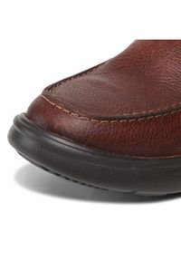 Clarks Półbuty Bradley Free 261543667 Brązowy. Kolor: brązowy. Materiał: skóra