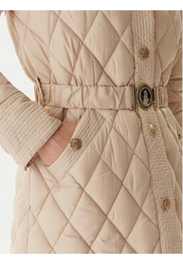 Fracomina Kurtka przejściowa FR25WC3004O45301 Beżowy Regular Fit. Kolor: beżowy. Materiał: syntetyk