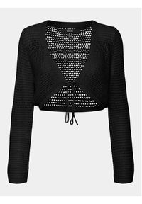 Vero Moda Kardigan Madera 10300292 Czarny Regular Fit. Kolor: czarny. Materiał: bawełna, syntetyk #3