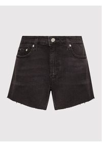 Calvin Klein Jeans Szorty jeansowe J20J218505 Czarny Regular Fit. Kolor: czarny. Materiał: jeans, bawełna