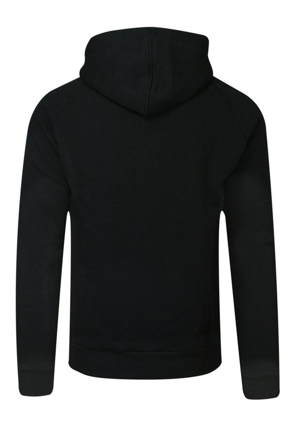 Pako Jeans - Bluza Czarna z Kapturem, z Kieszonkami, Męska -PAKO JEANS. Typ kołnierza: kaptur. Kolor: czarny. Materiał: bawełna, poliester, elastan. Styl: klasyczny